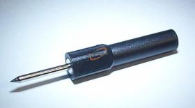 IGŁA POMIAROWA 2mm GNIAZDO 4mm CZARNE