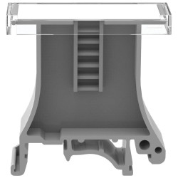 DEGSON DBE-1-01P-11-00A(H) Label Holder Grey 1pc Keep Track Easily