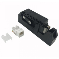 zestaw 24 modułów Keystone Cat6 UTP z narzędziem zaciskowym