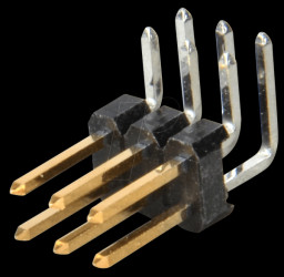 088-2-006-0-S-XS0-1080 Pin headers 2.54 mm, 2X03, angled