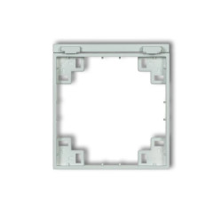 Ramka pośrednia do gniazd bryzgoszczelnych z uziemieniem SCHUKO lodowy błękit 47MRPB-1s