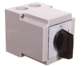 Łącznik krzywkowy 1-2-3 2P 10A w obudowie 4G10-86-PK 63-249252-001