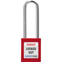 Kunzer 7SVS02 Padlock 20mm Shackle 76mm Durable, Corrosion Resistant