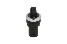 Potencjometr; osiowy; jednoobrotowy; TSR-03-502R 5Kohm; 5kohm; liniowa; 10%; 2W; gałka; 16mm; plastik; gładka; 270°; cermetowy;