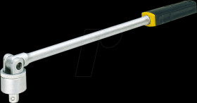 23090 Articulated ratchet, ratchet, 1/2 inch, with extra-long handle
