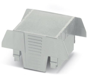 Upper part of housing, ABS/PC, (W x H x D) 52.6 x 74.65 x 36.95 mm, light gray, for series EH, 1074802