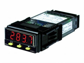 Programowalny regulator zasilanie 11-26V AC/DC wejście uniwersalne wyj. 1 przekaźnikowe wyj. 2/alarm 2 przekaźnikowe alarm 1 wyj