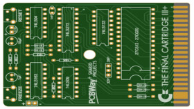 The Final Cartridge 3 Plus PCB Commodore 64
