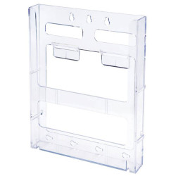 Deflecto 772001 Mounts &amp; Holders white durable plastic versatile use