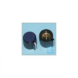 GAŁKA ZE WSKAŹNIKIEM 12mm na oś 6mm NIEBIESKI DEKIEL