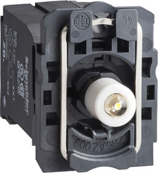 Moduły podświetlające styków Schneider Electric XB5 blokada Blok świetlny 400V LED, przyłącze śrubowe kolor Zielony