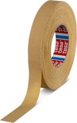 Crepe tape, 25 x 0.375 mm, paper, brown, 50 m, 04319-00007-00