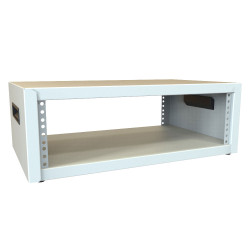 Hammond RCBS1900513LG1 3U 19&quot; Table Top Rack - Light Grey 330 x 533 x 184