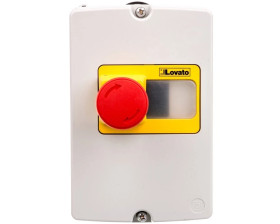 Obudowa do montażu powierzchniowego do SM1P szerokość 100mm z przyciskiem zatrzymania awaryjnego SM1Z1712P