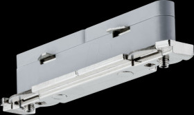 95136 URail connector line connector, 70x11 mm, max. 1000 W, silver