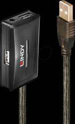 42635 USB 2.0 hub, 4-port, extension, active, 10 m