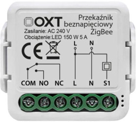 Moduł OXT mini beznapięciowy ZigBee TUYA