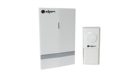 Dzwonek Bezprzewodowy Bezbateryjny, Odbiornik 230V, Biały Wf538w