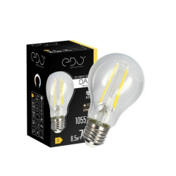 Żarówka dekoracyjna DARI LED Filament 8,5W, E27, 2700K, 1055lm, 230V, CLEAR A60, EDO777628 EDO
