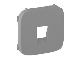 VALENA ALLURE Plakietka aluminium gniazda głośnikowego pojedyncze 755367 LEGRAND