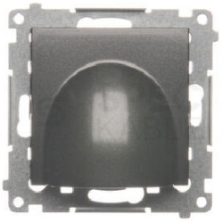 Wyjście przyłącze kablowe SIMON 54 antracyt Kontakt Simon DPK1.01/48