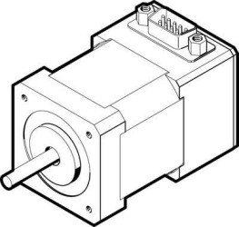 Silnik krokowy FESTO EMMS-ST-42-S-S-G2 1370470, 0.5 Nm, 1.8 A