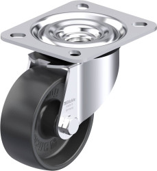 Blickle 45989 L-PP 80G Rolka obrotowa z blachy stalowej Średnica koła: 80 mm Maksymalne obciążenie: 120 kg 1 szt.
