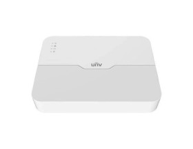 Rejestrator NVR UNIVIEW, VCA, 16xIP, 8xPoE, 8Mpix/4K, 64Mb/s, VGA, HDMI, 1xHDD, 1xFE, 52VDC