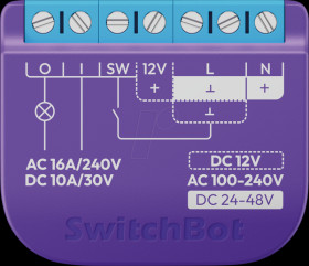 W5502300 1-channel switching actuator, Wi-Fi, Bluetooth, Matter