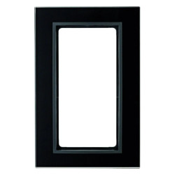 KNX Ramka z dużym wycięciem antracyt B.7 Glas 13096616