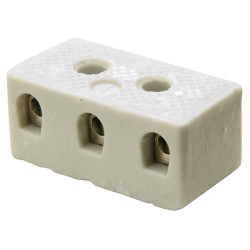 CamdenBoss CHTB4/3N Ceramic Connector Block 3 Pole