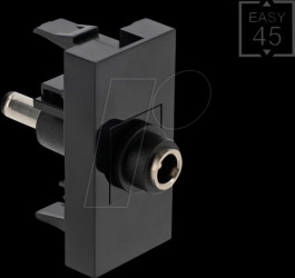 90959 Easy 45 Module DC 5.5 x 2.1 mm female to DC 5.5 x 2.1 mm male bl