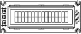 LCD-016N002M 16 x 2 Character LCD