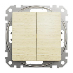 Łącznik świecznikowy, brzoza, efekt drewna, Sedna Design i Elements SDD180105