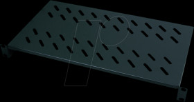 SF1C40B 19" cantilever shelf, 1U, 300 mm depth, black