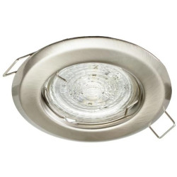 Oprawa ALFA okrągła stała BS Chrom MAT stalowa