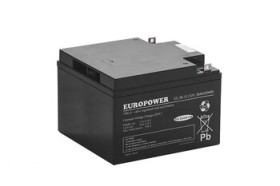 Akumulator EUROPOWER serii EC 12V 26Ah