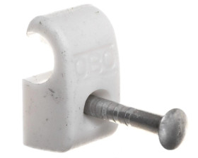 Uchwyt do kabli /4-7mm/ z gwoździem 2x18mm 2025 18 LGR 2228610 /100szt./