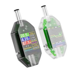 Tester cyfrowy napięcia i prądu ATORCH DT550 DC4.5-50V Max 12A 600W Miernik pojemności energetycznej Wysokiej precyzji urządzeni