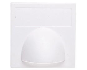 Simon Connect Zaślepka K45 wpustu kablowego czysta biel K10-/9