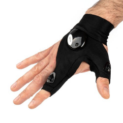 Rękawice z latarką LED AMiO