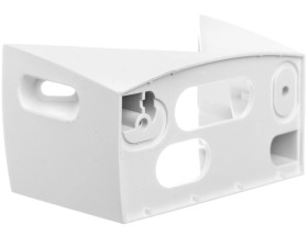 Uchwyt ścienny narożny 07 do czujnika IS 140-2 biały ST631765