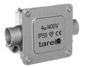 Puszka odgałęźna metalowa 5-torowa 4mm2 2 wejścia IP55 019