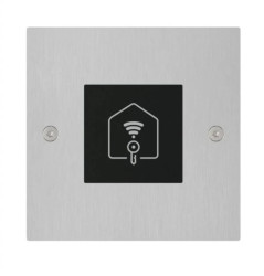 Autonomiczny, miniaturowy czytnik breloków zbliżeniowych podtynkowy (montaż w puszce elektrycznej fi60) INS-ACC-60