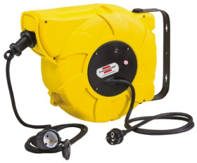 Bęben kablowy 16m 1 gniazda Szpula kablowa typ Typ F - niemieckie Schuko CEE 7/7 niemieckie Schuko/francuskie 16A 230 V