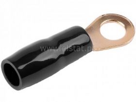 Konektor Oczkowy zasil. M8 -8,5 kabel 14mm czarny