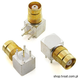 78K205-400L3 HF Socket Angle to PCB THT ROSENBERGE