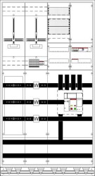 Striebel & John WX42E1S Szafka instalacyjna 400 x 1050 x 1950 1 szt.