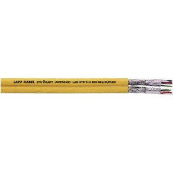 LAPP 2170634/100 cat 7 network cable, yellow, 100m, high speed