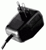 ZS12/0.3DC2.1K Zasilacz stabilizowany 12V 300mA - wtyk DC2.1/5.5 kątowy